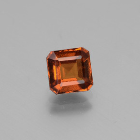 Granato hessonite Arancione Ambra naturale da 1.15 ct, Taglio smeraldo, VS