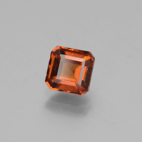 Granato hessonite Arancione Ambra naturale da 1.15 ct, Taglio smeraldo, VS