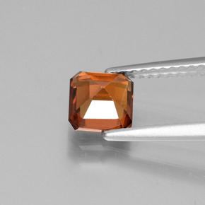 Granato hessonite Arancione Ambra naturale da 1.15 ct, Taglio smeraldo, VS