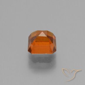 Granato hessonite Arancione Ambra naturale da 1.50 ct, Ottagonale / Taglio smeraldo, VS