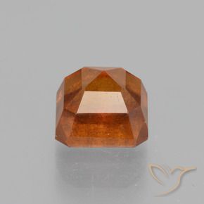 Granato hessonite Arancio Medio naturale da 1.78 ct, Ottagonale / Taglio smeraldo, VS-SI