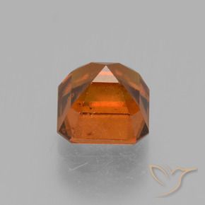 Granato hessonite Arancione Ambra naturale da 1.67 ct, Ottagonale / Taglio smeraldo, VS