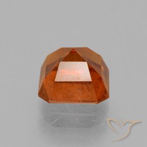 Granato hessonite Arancione Ambra naturale da 1.87 ct, Ottagonale / Taglio smeraldo, VS