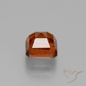 Granato hessonite Arancione Ambra naturale da 1.43 ct, Ottagonale / Taglio smeraldo, VS