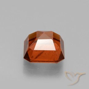 Granato hessonite Arancione Ambra naturale da 2.18 ct, Ottagonale / Taglio smeraldo, VS-SI
