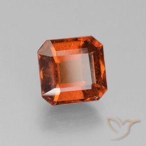Granato hessonite Arancione Ambra naturale da 2.13 ct, Ottagonale / Taglio smeraldo, VS