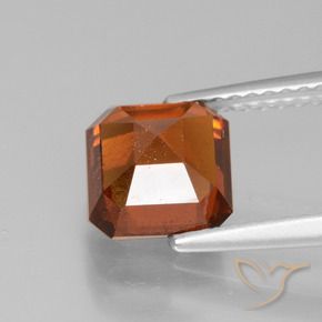 Granato hessonite Arancione Ambra naturale da 2.13 ct, Ottagonale / Taglio smeraldo, VS