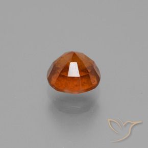 Granato hessonite Arancione Ambra naturale da 1.65 ct, Rotondo, VS