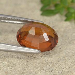 Granato hessonite Arancio medio-scuro naturale da 2.05 ct, Taglio ovale, VS-SI