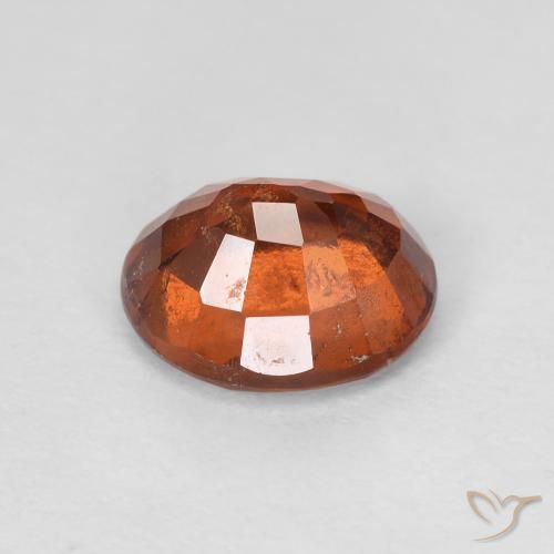 Granato hessonite Arancio Medio naturale da 2.42 ct, Ovale, VS-SI