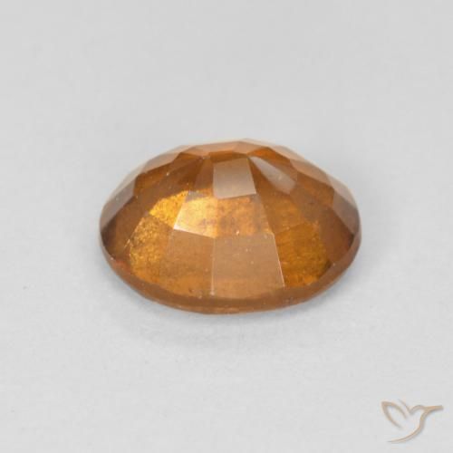 Granato hessonite Medium Dark-Orange naturale da 2.19 ct, Ovale, VS-SI