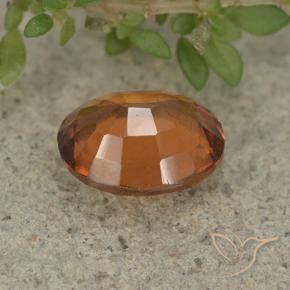 Granato hessonite Arancio medio-scuro naturale da 2.37 ct, Ovale, VVS-VS