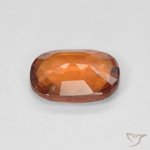 Granato hessonite Arancio giallastro naturale da 1.82 ct, Cuscino, VS-SI