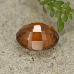 Granato hessonite Arancio medio-scuro naturale da 2.46 ct, Ovale, VS