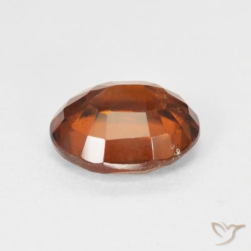 Granato hessonite Medium Dark-Orange naturale da 2.87 ct, Ovale, VS