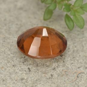 Granato hessonite Arancione scuro naturale da 2.52 ct, Ovale, VS