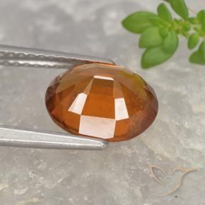 Granato hessonite Arancio Medio naturale da 2.68 ct, Ovale, VS-SI
