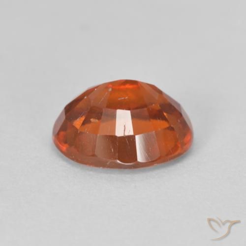 Granato hessonite Medium Dark-Orange naturale da 2.48 ct, Ovale, VS