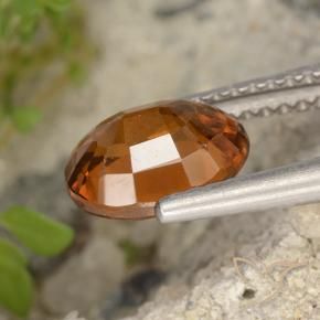 Granato hessonite Arancio medio-scuro naturale da 1.96 ct, Ovale, VS