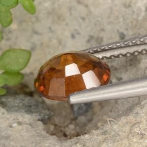 Granato hessonite Arancio medio-scuro naturale da 1.81 ct, Ovale, VS