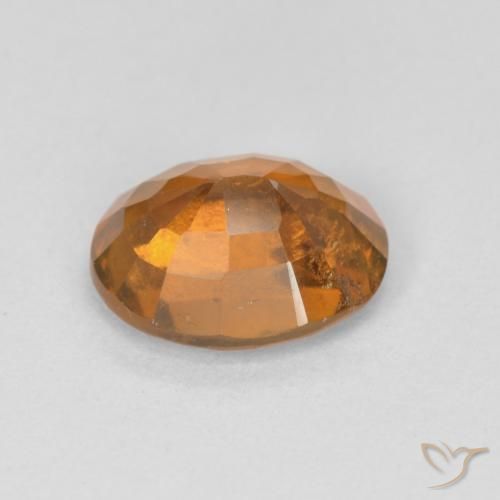 Granato hessonite Arancione scuro naturale da 2.23 ct, Ovale, VS-SI