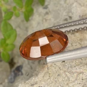 Granato hessonite Arancio medio-scuro naturale da 2.09 ct, Ovale, VS-SI