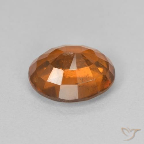 Granato hessonite Medium Dark-Orange naturale da 2.47 ct, Ovale, VS-SI