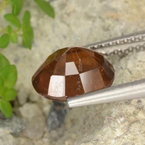 Granato hessonite Arancio Medio naturale da 2.69 ct, Ovale, VS-SI