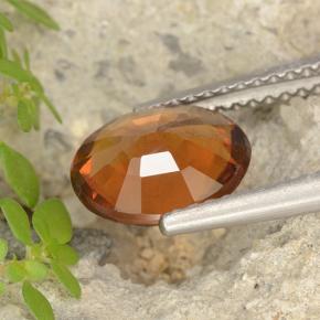 Granato hessonite Arancio medio-scuro naturale da 1.95 ct, Taglio ovale, VS