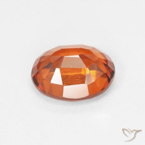 Granato hessonite Arancio Medio naturale da 1.94 ct, Ovale, VS-SI