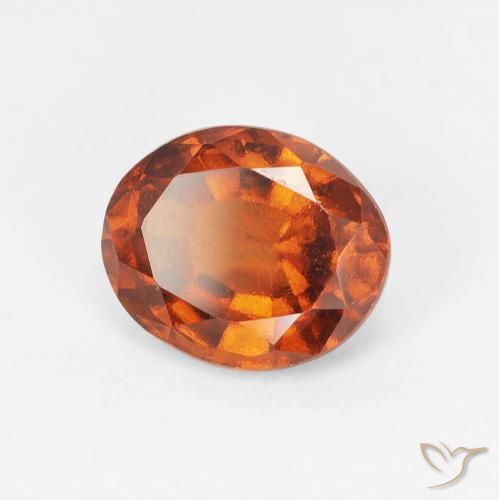 Granato hessonite Arancione Ambra naturale da 1.99 ct, Ovale, VS
