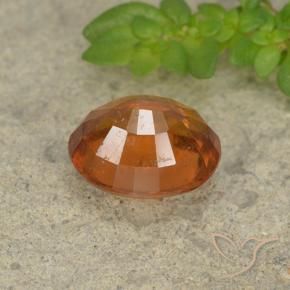 Granato hessonite Arancio Medio naturale da 2.09 ct, Ovale, VS-SI