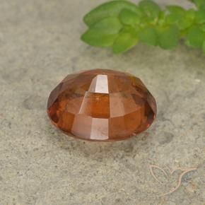 Granato hessonite Arancione Ambra naturale da 2.18 ct, Ovale, VS-SI