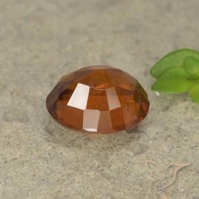 Granato hessonite Arancione scuro naturale da 2.14 ct, Ovale, VS-SI