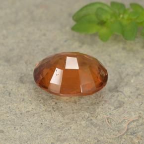Granato hessonite Arancione Ambra naturale da 1.82 ct, Ovale, VS-SI