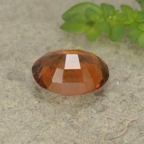 Granato hessonite Arancio Medio naturale da 1.95 ct, Ovale, VS-SI