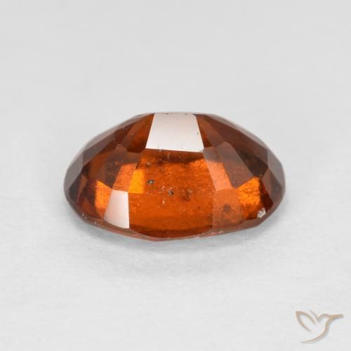 Granato hessonite Arancione scuro naturale da 1.96 ct, Ovale, VS-SI