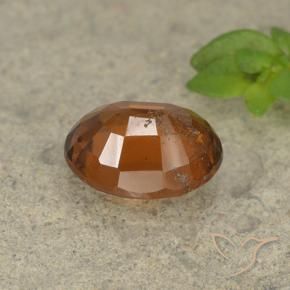 Granato hessonite Arancio giallastro naturale da 1.84 ct, Ovale, VS-SI