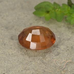 Granato hessonite Arancione scuro naturale da 2.05 ct, Ovale, VS-SI