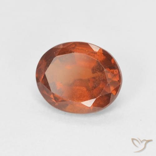 Granato hessonite Arancione Ambra naturale da 1.90 ct, Ovale, VS-SI