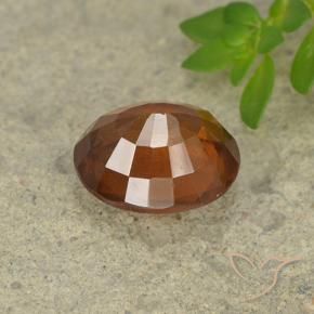Granato hessonite Arancio medio-scuro naturale da 2.10 ct, Ovale, VS-SI