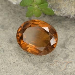 Granato hessonite Arancio medio-scuro naturale da 1.93 ct, Ovale, VS