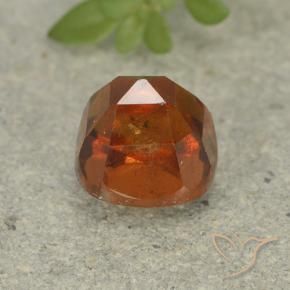 Granato hessonite Arancio Medio naturale da 1.83 ct, Cuscino, VS-SI