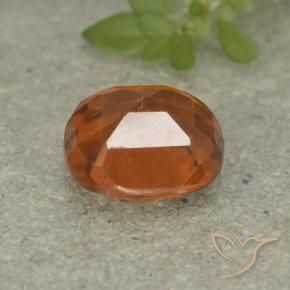 Granato hessonite Arancione scuro naturale da 1.80 ct, Cuscino, VS-SI