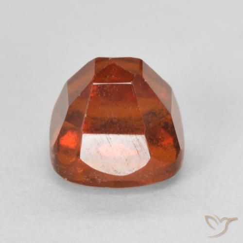 Granato hessonite Arancione rossastra naturale da 1.91 ct, Cuscino, VS