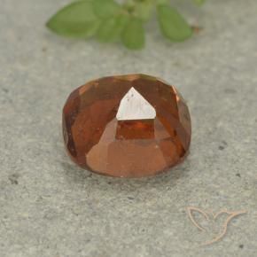 Granato hessonite Arancio medio-scuro naturale da 1.86 ct, Cuscino, VS-SI
