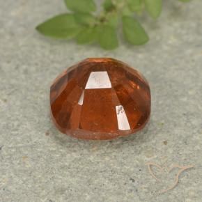Granato hessonite Arancione scuro naturale da 1.92 ct, Cuscino, VS-SI