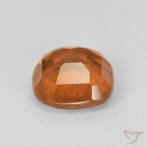 Granato hessonite Arancione scuro naturale da 1.83 ct, Cuscino, VS-SI