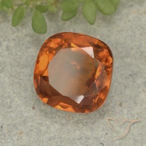 Granato hessonite Arancio medio-scuro naturale da 1.94 ct, Cuscino, VS