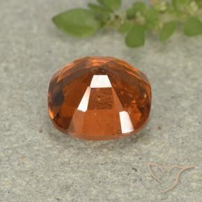 Granato hessonite Arancio giallastro naturale da 1.88 ct, Cuscino, VS-SI